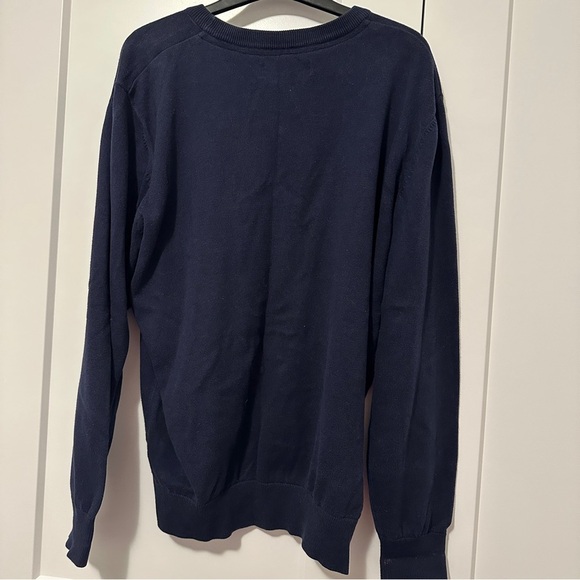 U.S. Polo Association Navy Blue Red Crewneck Pullover Size Large Men’s - Picture 5 of 7